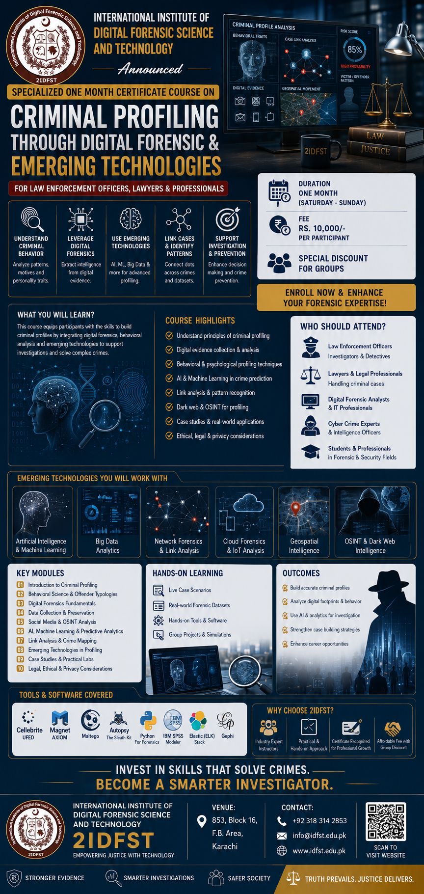 Criminal Profiling using Digital Forensic Techniques 