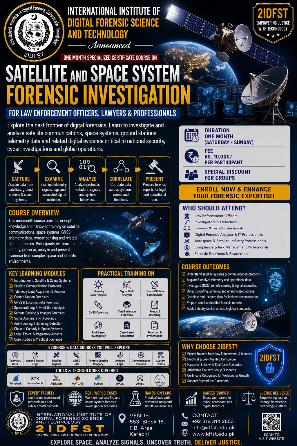 Satellite and Space System Forensics Investigation