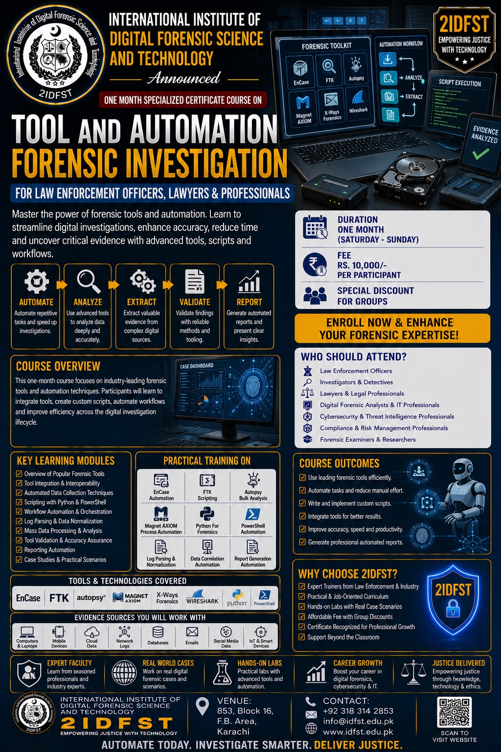 Tool and Automation Forensics Investigation