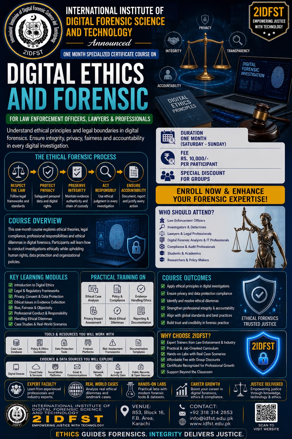 Digital Ethics and Forensics