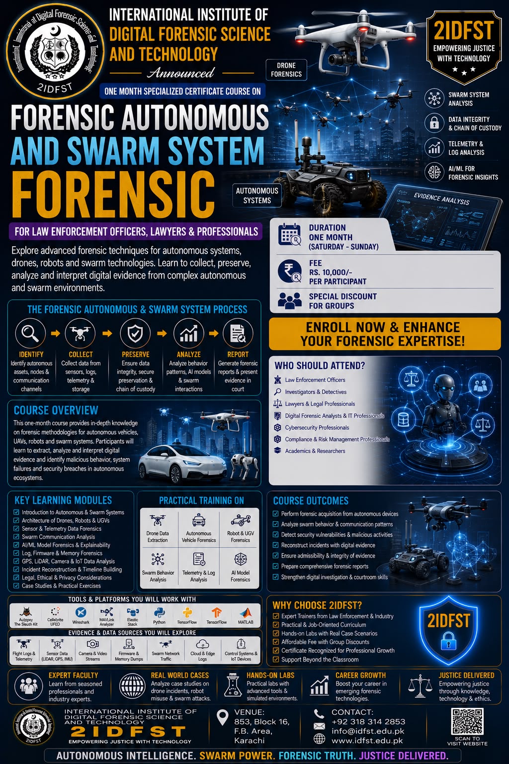 Forensics in Autonomous & Swarm Systems