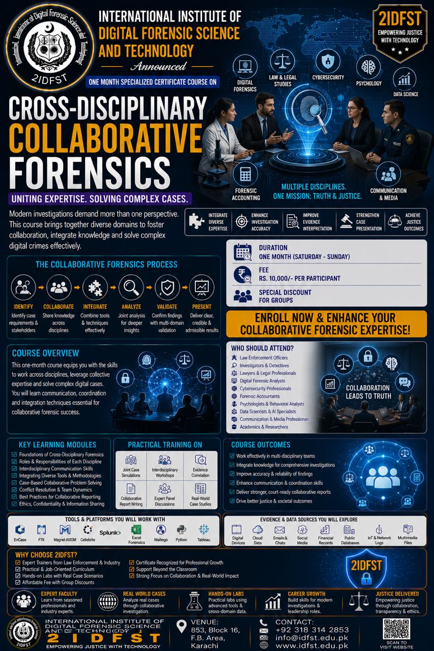 Cross Disciplinary Collaborative Forensic