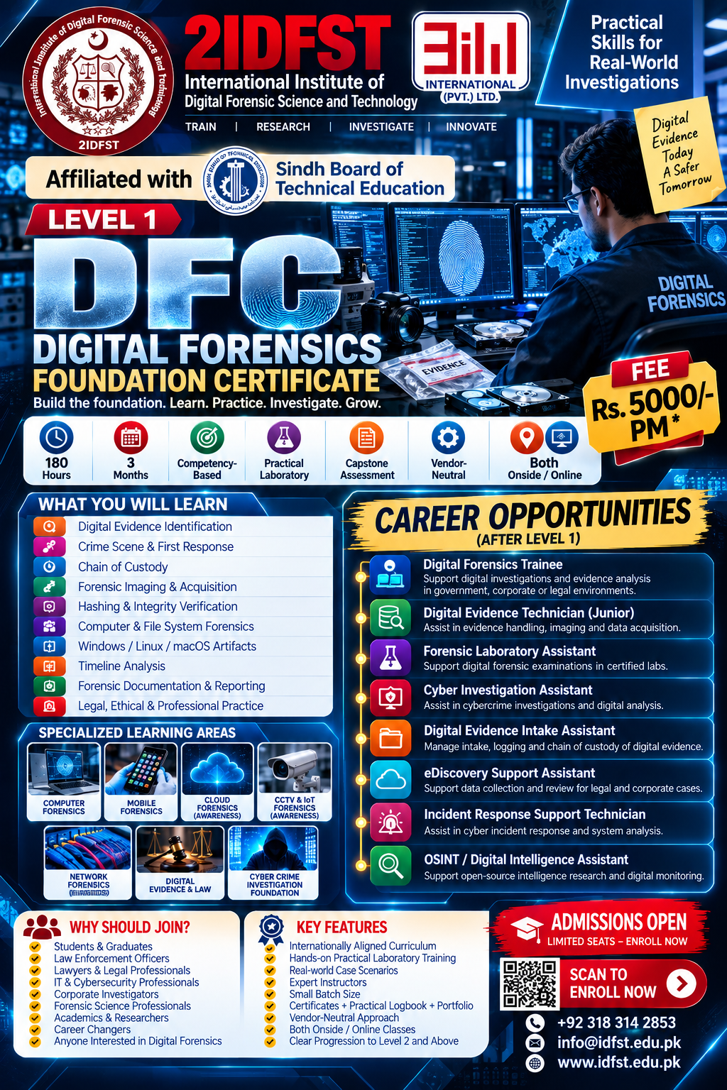 DIGITAL FORENSICS FOUNDATION CERTIFICATE